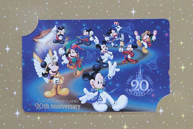 未使用　東京ディズニーランド 20周年記念 テレホンカード 50度数 6枚セット Tokyo Disneyland 20th Anniversary_画像9