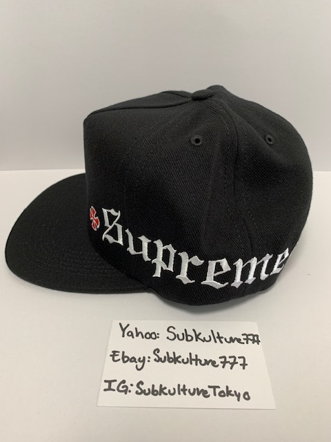 新品 Supreme Independent Old English 5 Panel Snapback シュプリーム Box Logo Rare New キャップ ブラック 帽子 希少 Neosistemas Com Br