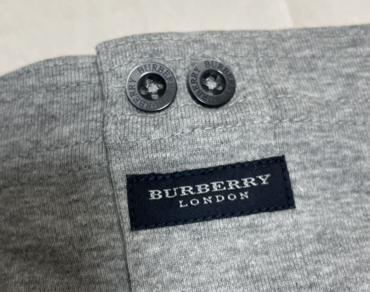 [45]希少！ラッピング袋無料★即決！新品未使用◆ バーバリー Burberry ボクサートランクス Mサイズ 専用箱付 生産終了 グレー コットン100_画像4