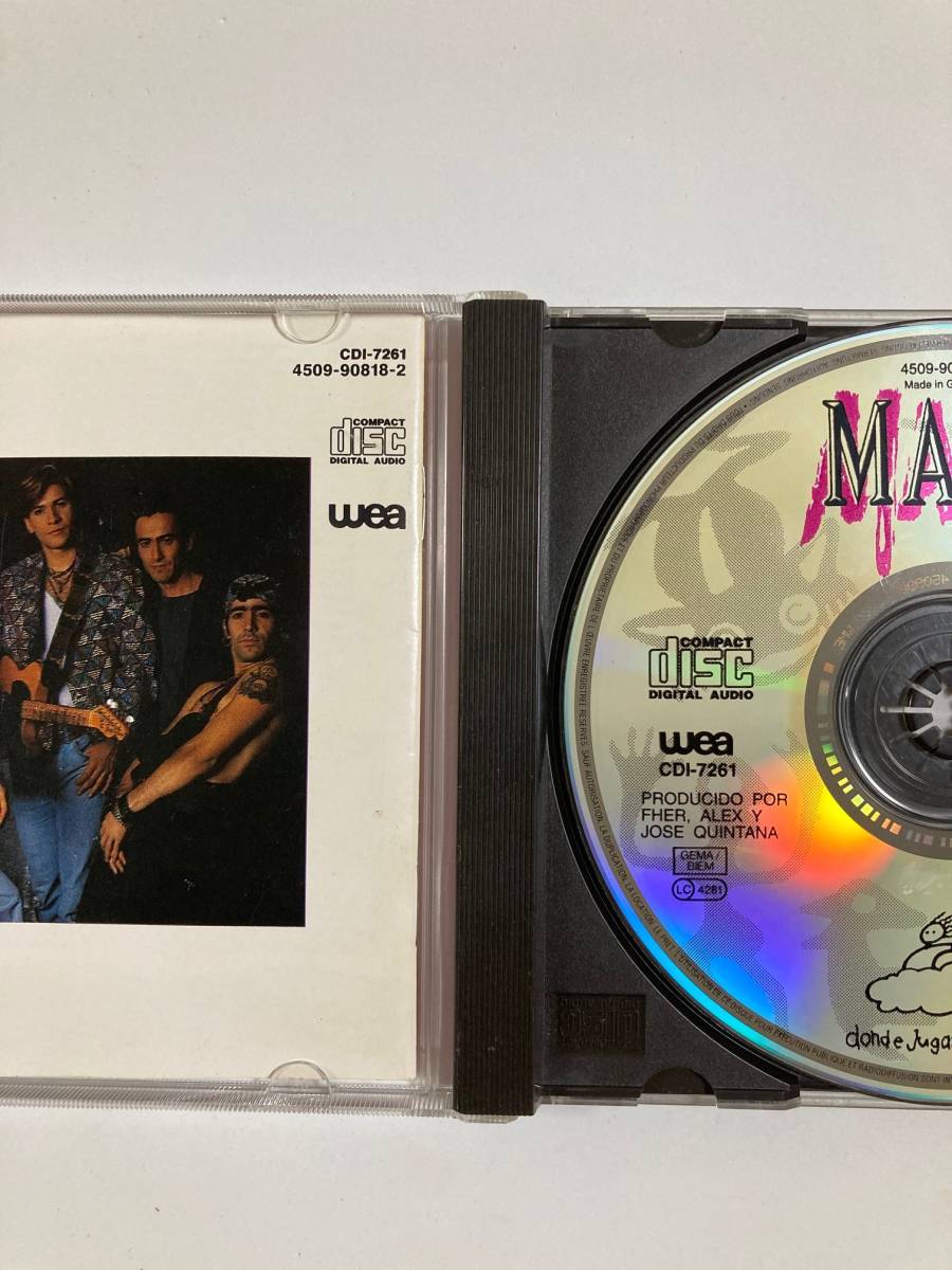 【ラテンロック】マナ（MANA )「DONDE JUGARAN LOS MINOS?」(レア)中古CD、ドイツオリジナル初盤、LT-1_画像3
