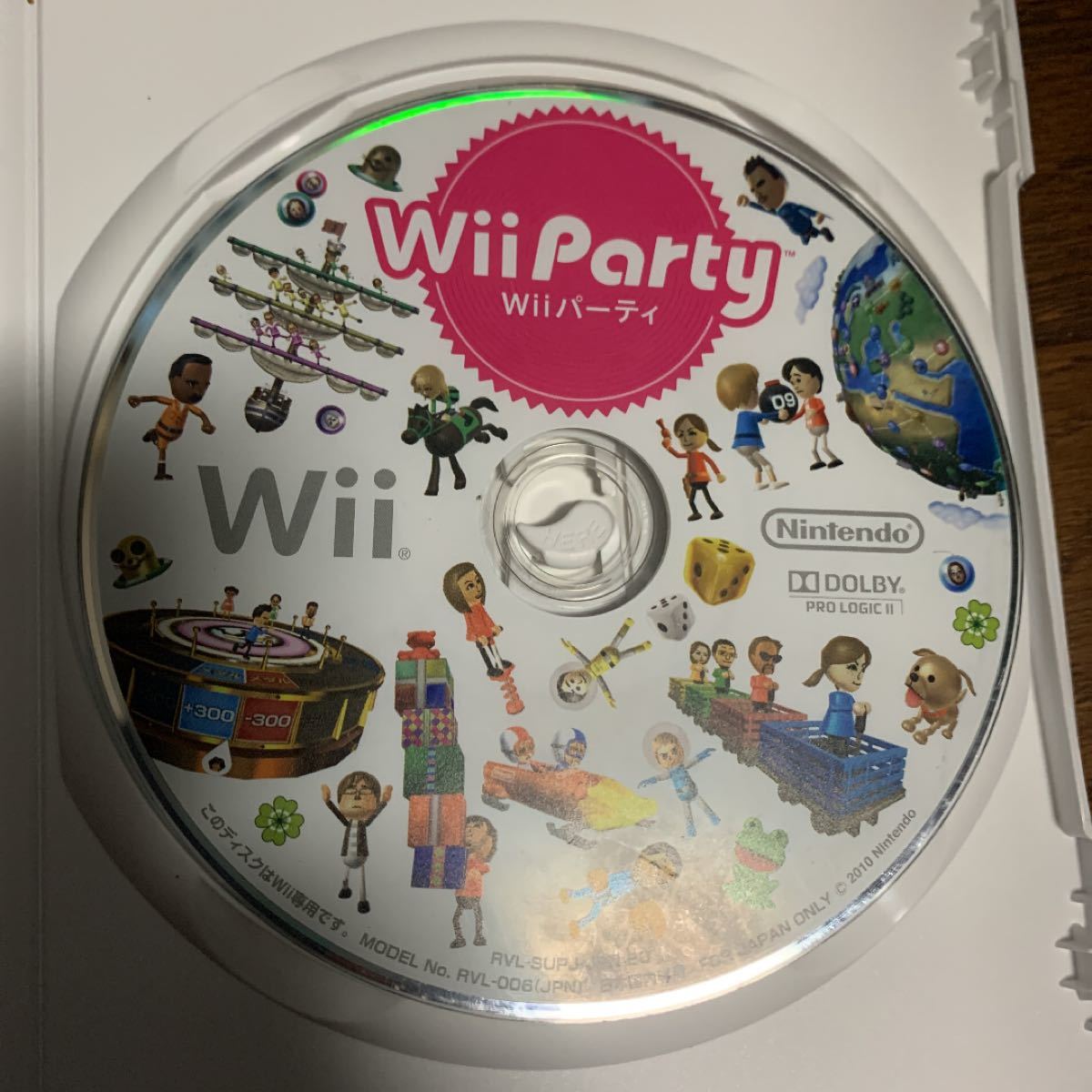 WIIリモコン3本とWIIパーティ