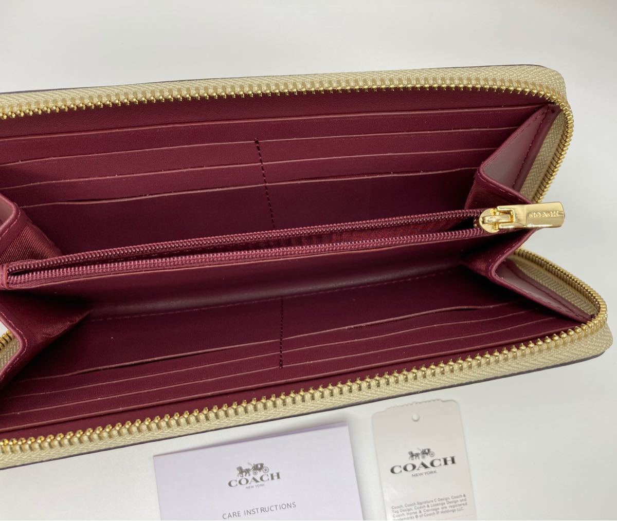 コーチ COACH 財布 長財布 ラウンドファスナー シグネチャー コーチ COACH 財布 長財布 ラウンドファスナー シグネチャー