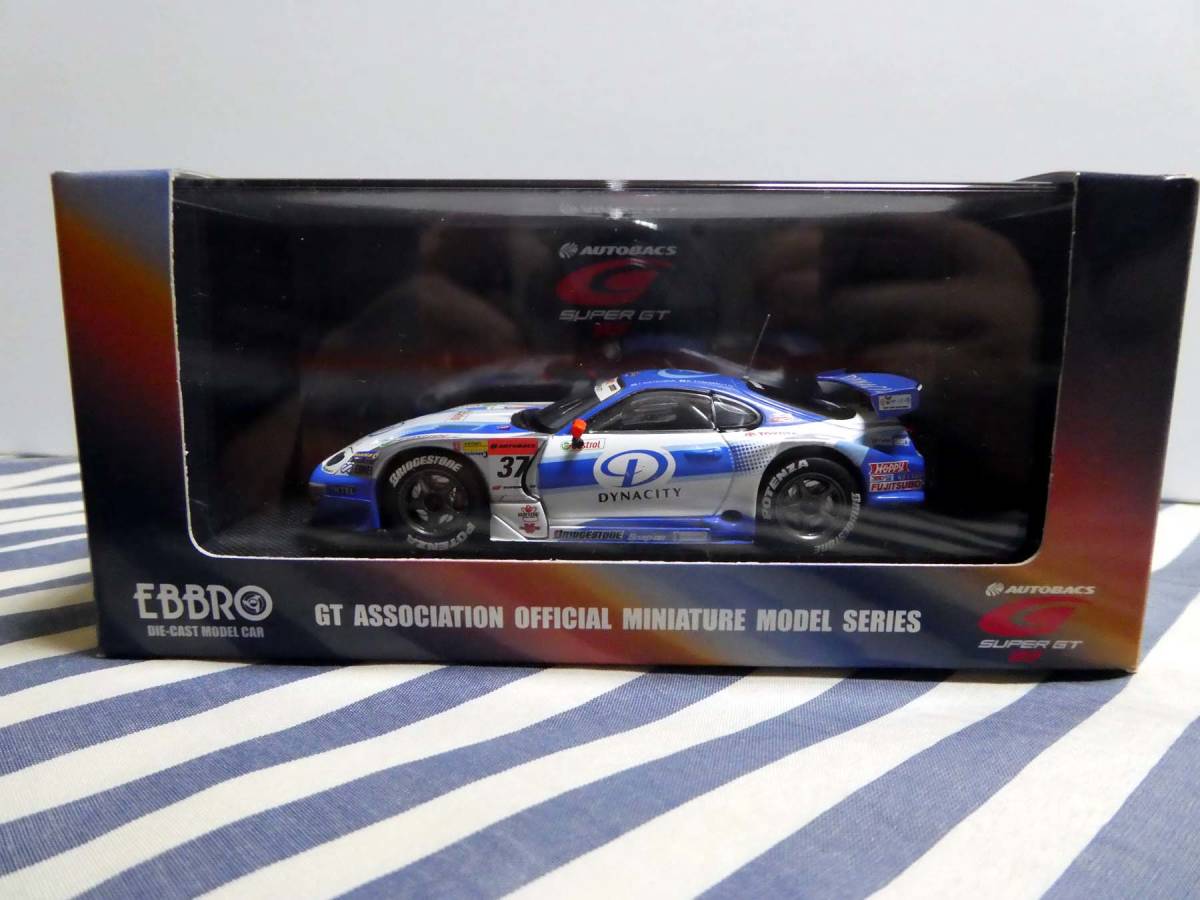 絶版EBBRO 1/43 DYNACITY TOM'S Supra SuperGT 2005_画像2