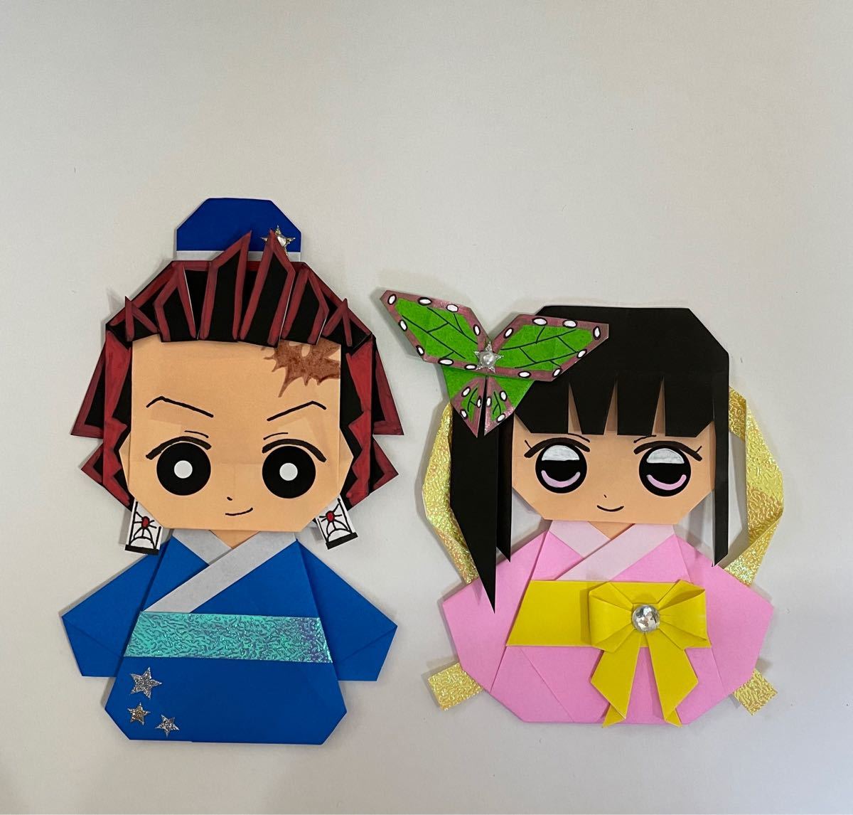 Paypayフリマ 鬼滅の刃キャラクター折り紙 七夕バージョン 彦星 織姫セット Paypayフリマ 鬼滅の刃キャラクター折り紙 七夕バージョン 彦星 織姫セット