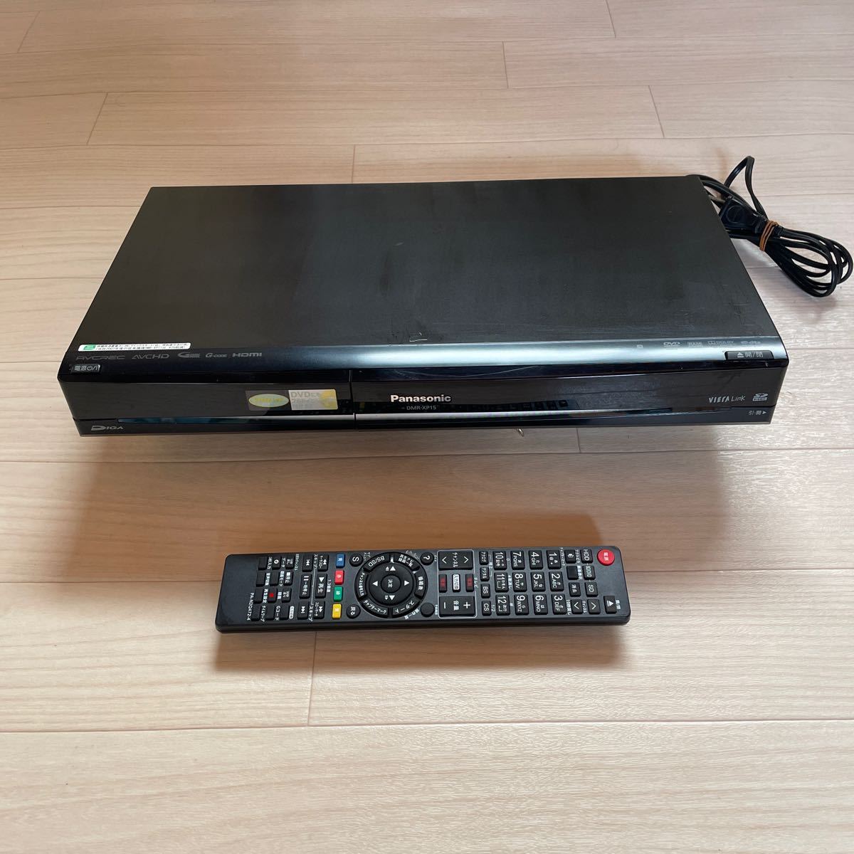 ジャンク品/Panasonic diga DMR-XP15/DVDレコーダー_画像1