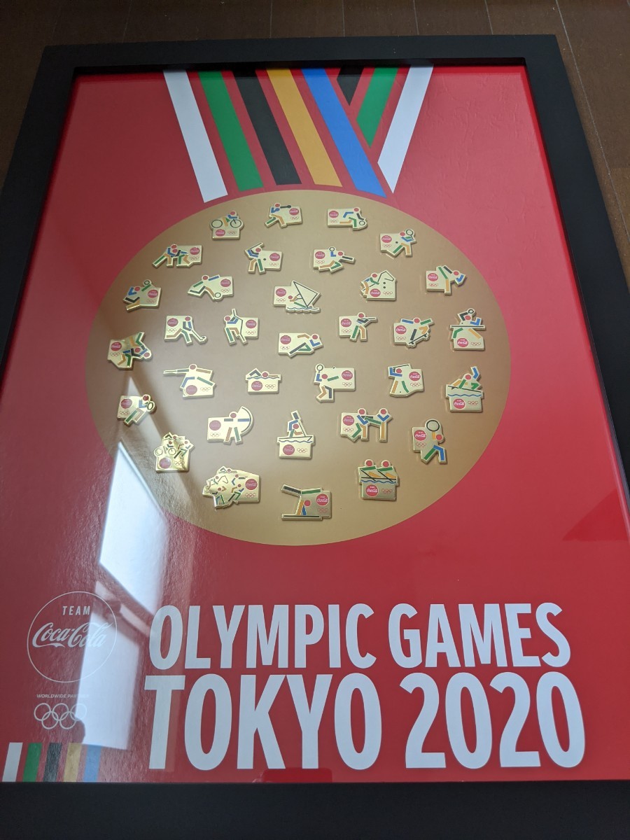 コカコーラ 2020東京オリンピック ピンバッジ 非売品-