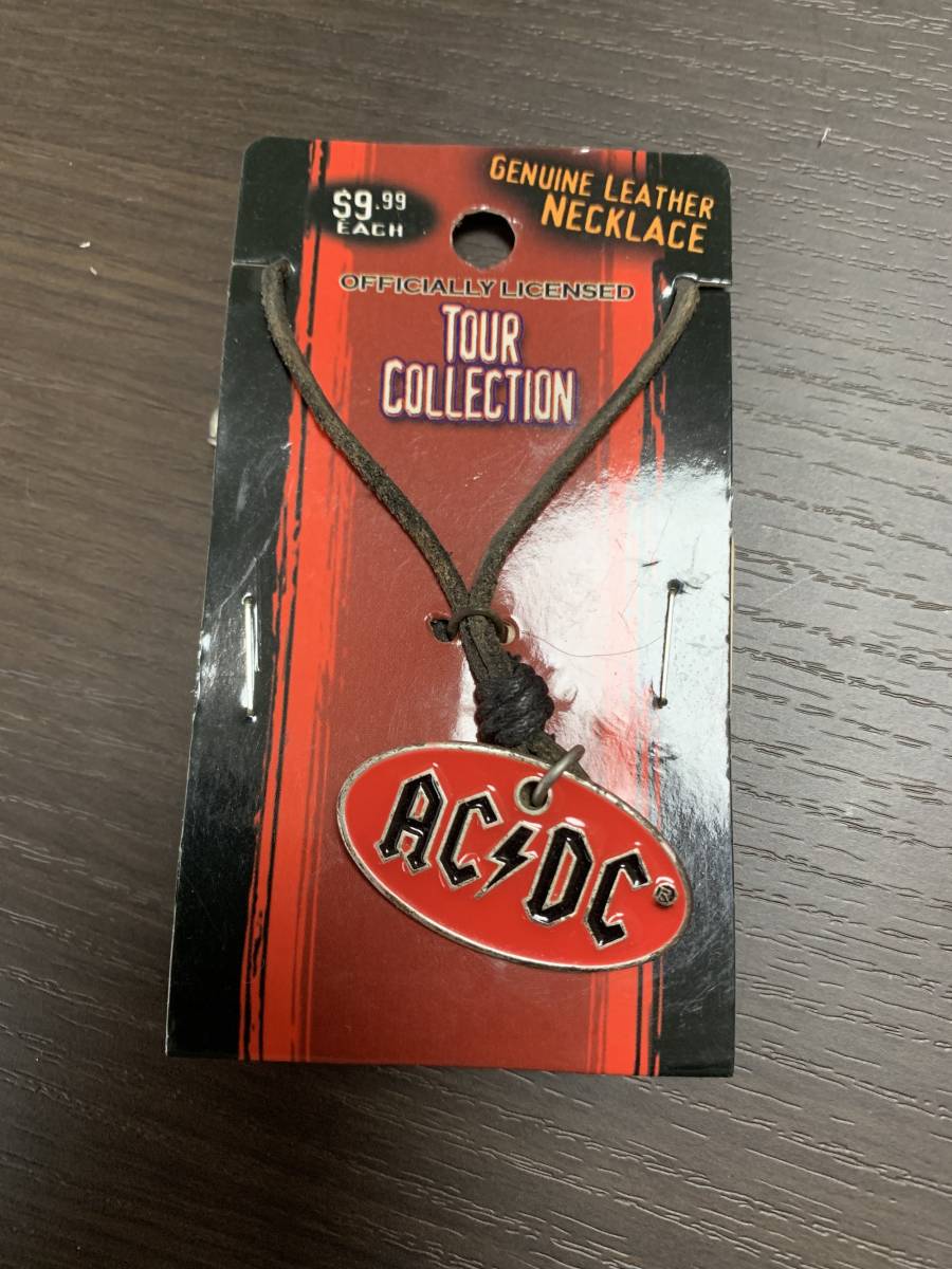 0616-012正規輸入品AC/DC エーシーディーシー メタルバンド ロックバンド ドッグタグ ネックレス チョーカー_画像1