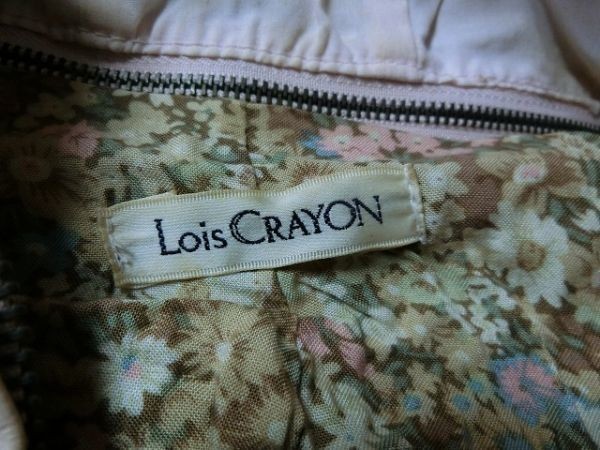 Lois CRAYON ジャケット フード M ポリウレタンコーティング加工 #14001322 ロイスクレヨン
