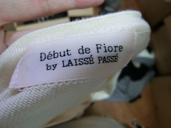 Debut de Fiore by LAISSE PASSE カーディガン 38 長袖 #5-9116-9656 デビュードフィオレ_画像3