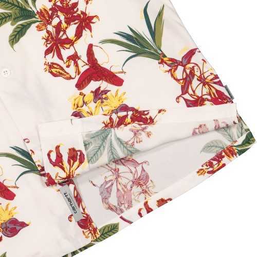 CARHARTT カーハート wip hawaiian floral ハワイアン シャツ フローラル S アロハシャツ SHIRT HAWAII シャツ 花柄 アロハ 新品 送料無料_画像4