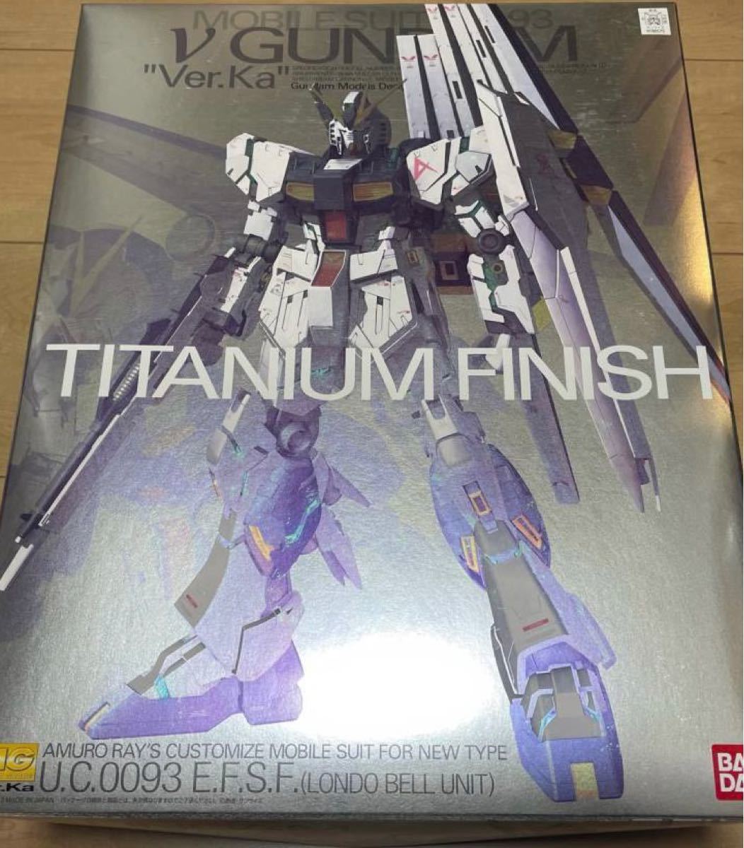 MG 1/100 RX-93 νガンダム 〔Ver Ka〕 チタニウムフィニッシュ MG 1/100 RX-93 νガンダム 〔Ver Ka〕 チタニウムフィニッシュ