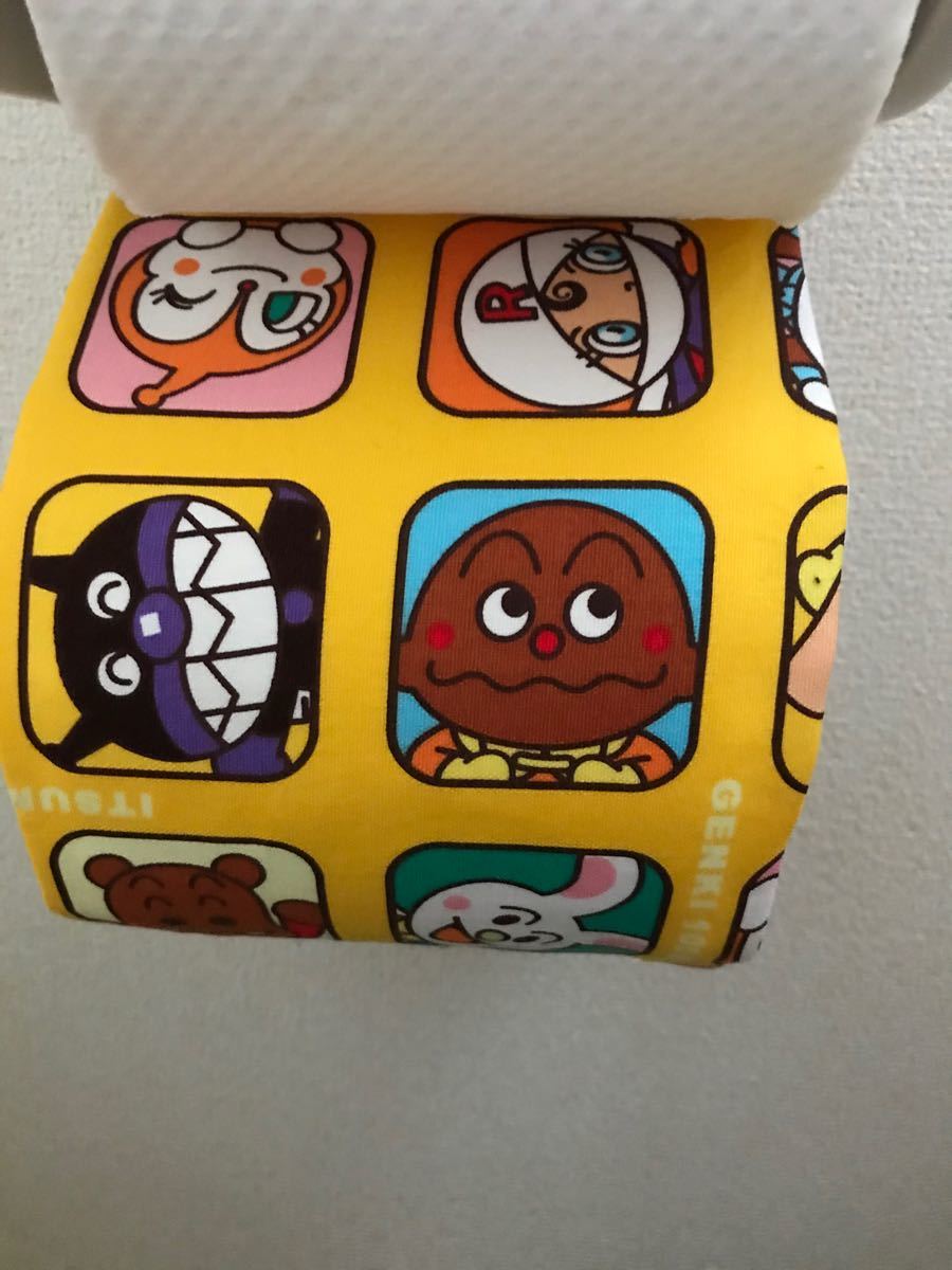 Paypayフリマ アンパンマンbox柄トイレットペーパーホルダーカバー Paypayフリマ アンパンマンbox柄トイレットペーパーホルダーカバー