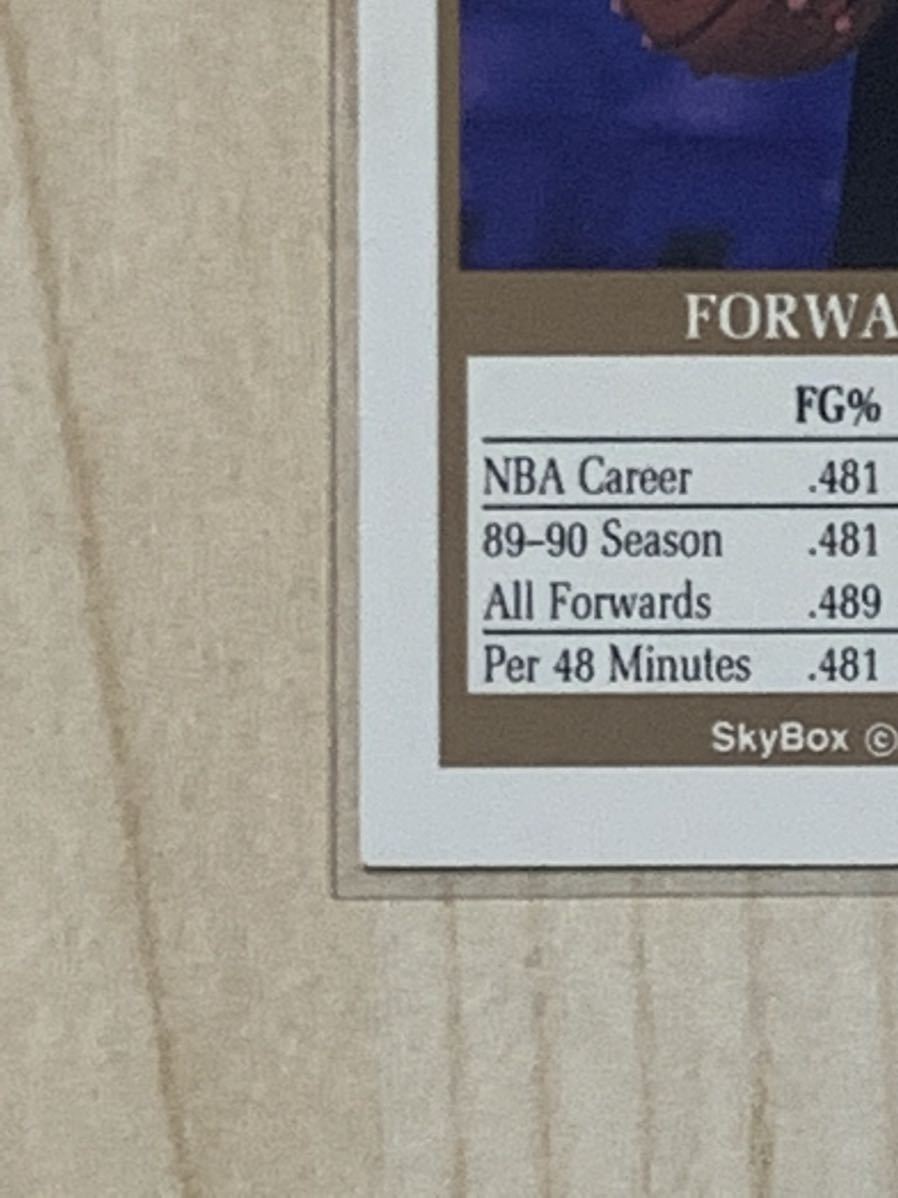 NBA Trading Card Sean Elliott Rookie Card RC 90-91 Skybox ショーンエリオット ルーキーカード 90年代 Spurs 画像転載禁止_画像9