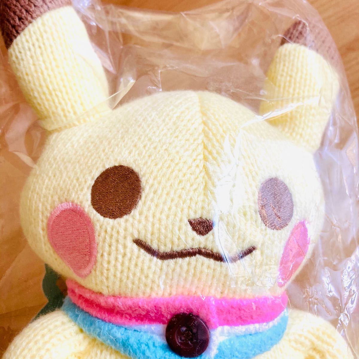 Paypayフリマ ポケモンセンター ピカチュウ ぬいぐるみ マスコット あみぐるみ 3点セット