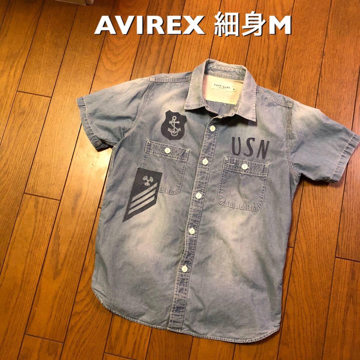 ä»å£ãã©ã³ã Mãµã€ãºïŒAVIREX/ã¢ãŽã£ã¬ãã¯ã¹ ã¿ã€ããã«ãŒ 6155143 U.S.N ããªã¿ãªãŒ åè¢ã·ã£ã³ãã¬ãŒã¯ãŒã¯ã·ã£ã åè¢ã·ã£ã ä»å£ãã©ã³ã Mãµã€ãºïŒAVIREX/ã¢ãŽã£ã¬ãã¯ã¹ ã¿ã€ããã«ãŒ 6155143 U.S.N ããªã¿ãªãŒ åè¢ã·ã£ã³ãã¬ãŒã¯ãŒã¯ã·ã£ã åè¢ã·ã£ã