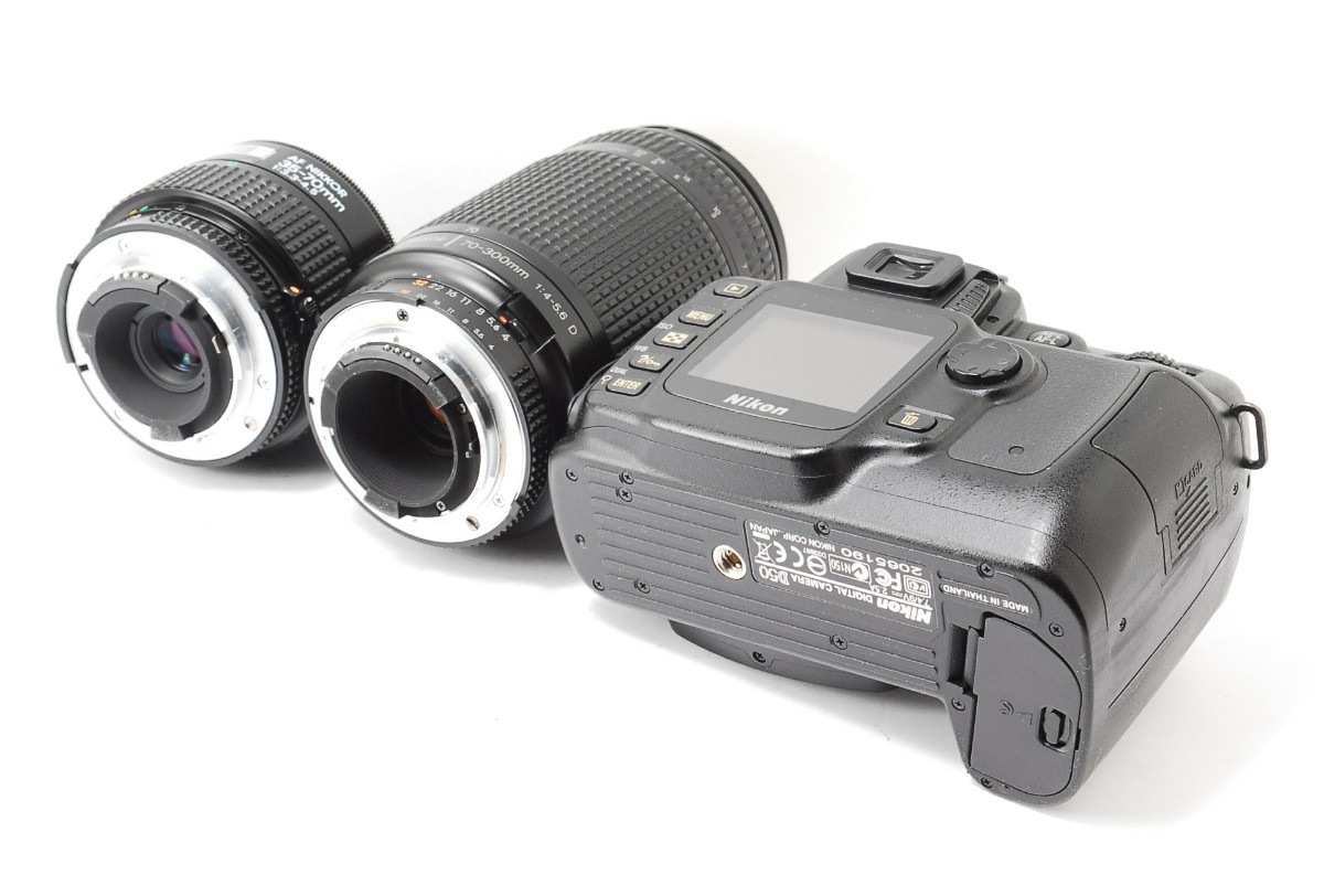 カメラ デジタルカメラ 遠くまで撮影 超望遠レンズ付き Nikon D50 スマホ転送OK｜PayPayフリマ