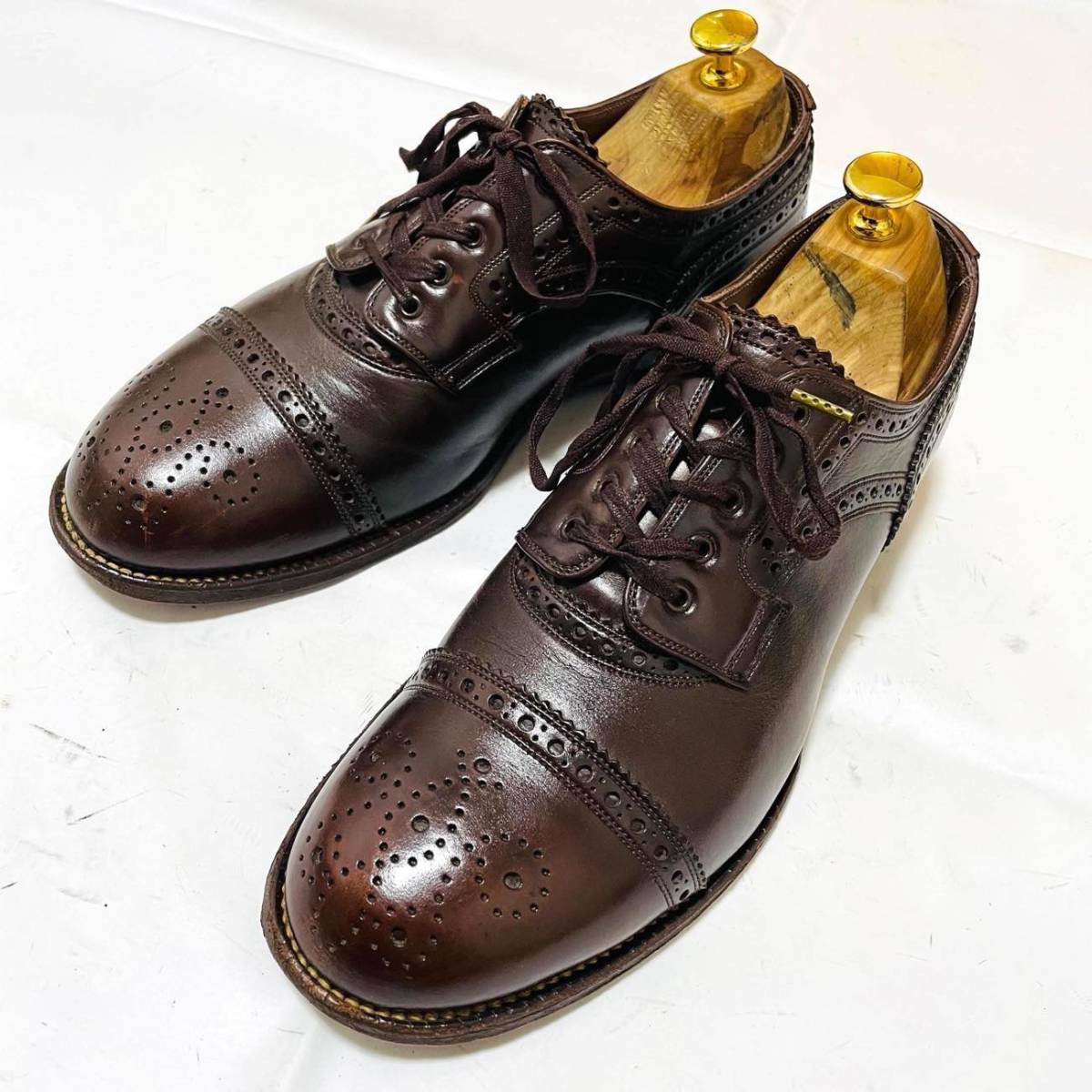 foot the coacher(フットザコーチャー)メダリオンレザーシューズ 短靴