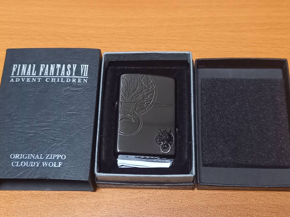 未使用 ファイナルファンタジーⅦ クラウド クラウディウルフ zippo