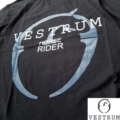 VESTRUM ノックスビル ロゴ Tシャツ M　レディース 乗馬　馬術