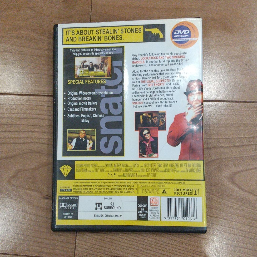 スナッチ('00英/米) DVD 海外版