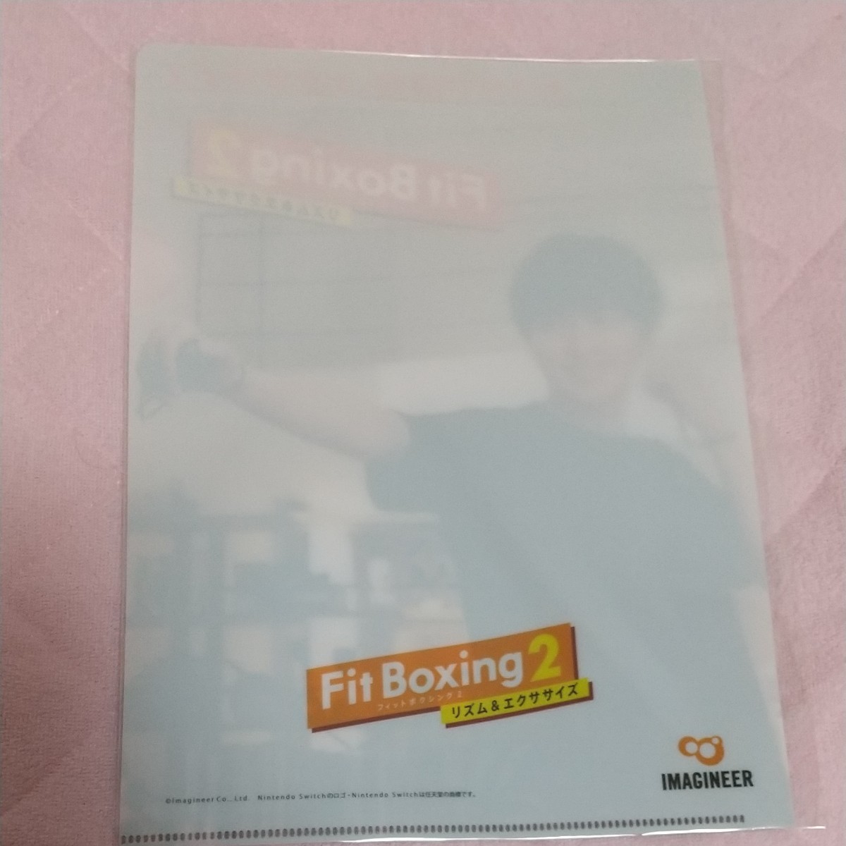 Fit Boxing 2 購入特典 クリアファイル 横浜流星