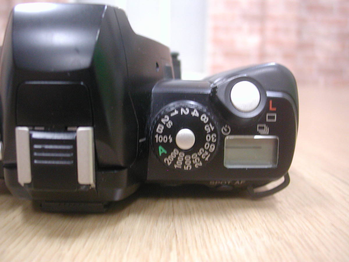 PENTAX（ペンタックス）MZ-5　フィルムカメラボディ　黒/ブラック　日本製　ジャンク品_画像9