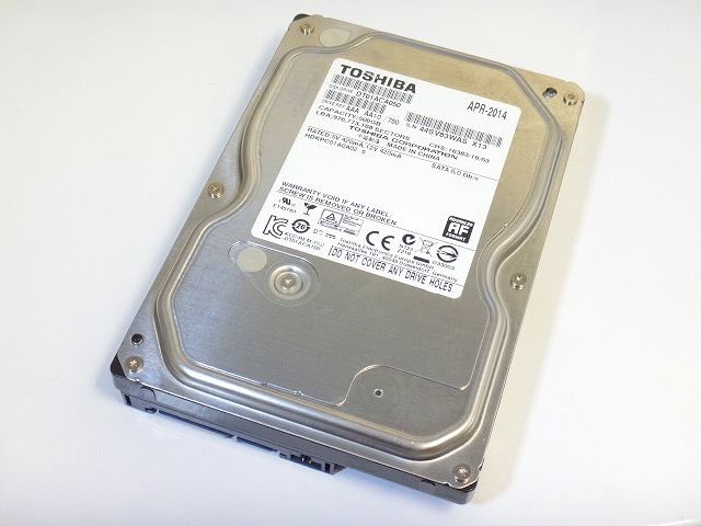 T50G059●【検査済】中古ハードディスク 東芝 TOSHIBA DT01ACA050 500GB SATA 3.5インチ_画像1