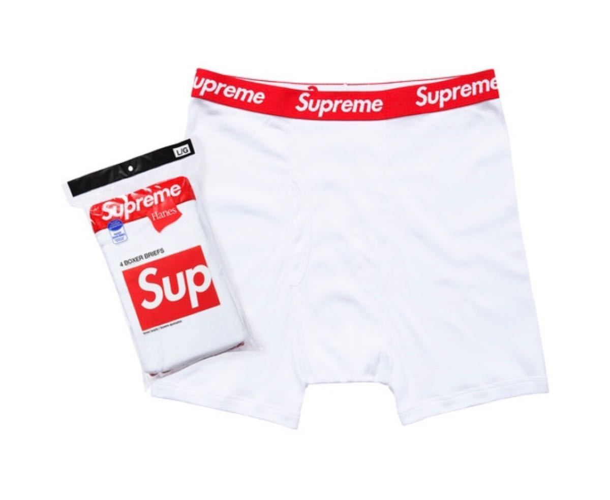 最旬ダウン Supreme Hanes ボクサーパンツ 白1枚 Supreme Hanes ボクサーパンツ ボクサーブリーフ 黒s 1枚 あ