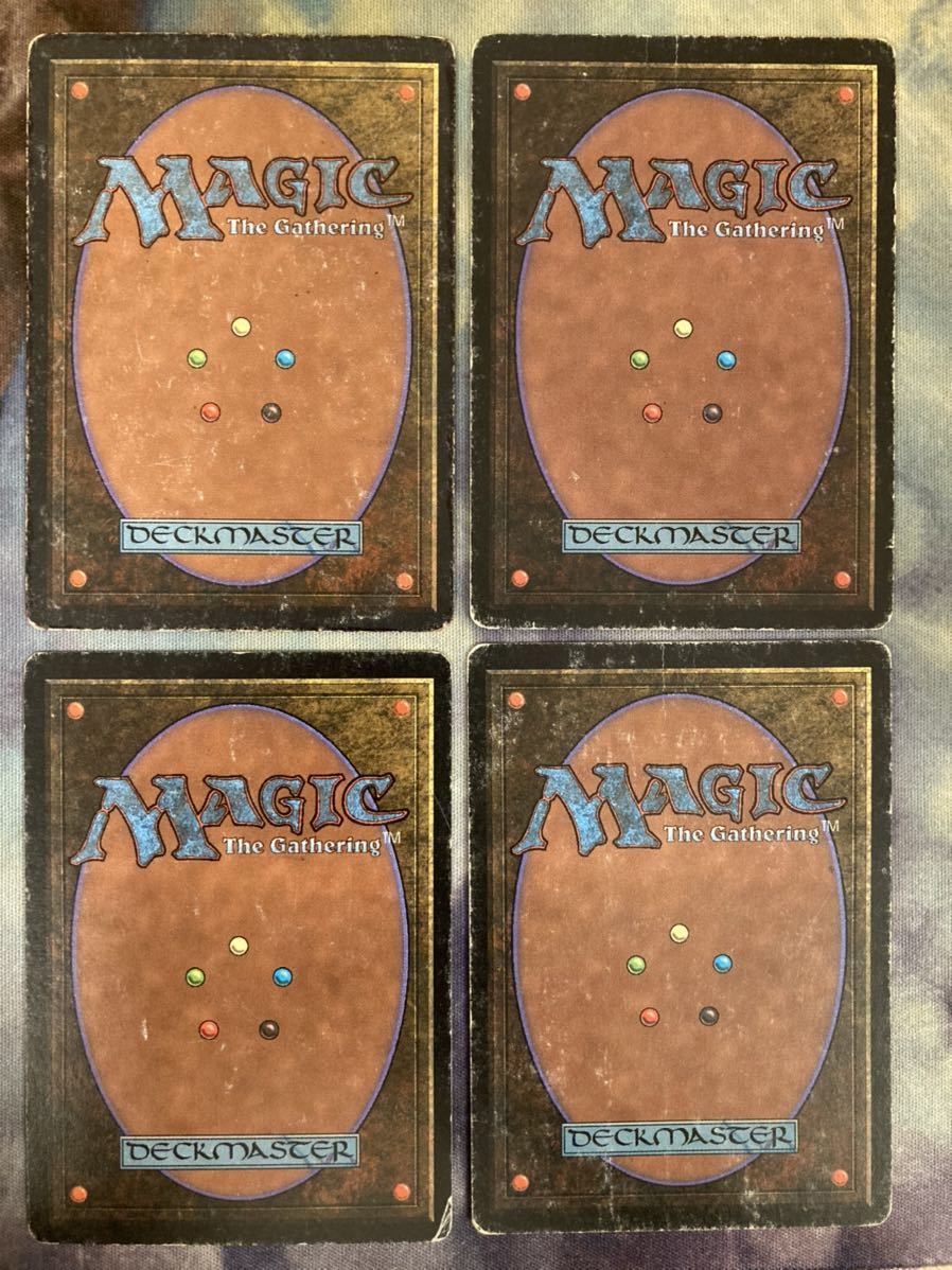 LEB ベータ β ラノワールのエルフ 4枚セット ヘビープレイド mtg(緑
