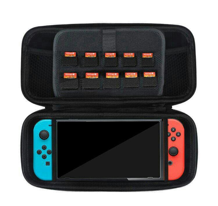 任天堂スイッチケース Nintendo Switch 収納カバー ハード　黒