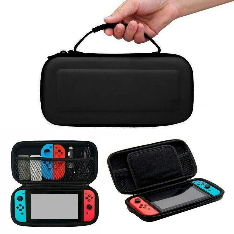 任天堂スイッチケース Nintendo Switch 収納カバー ハード　黒
