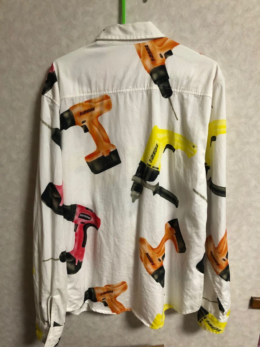Supreme Drills Work Shirt 白M | tspea.org