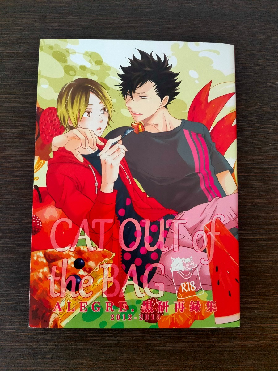 ハイキュー 同人誌 再録集黒研 黒尾 研磨