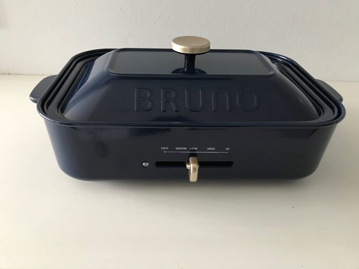 Paypayフリマ Bruno ブルーノコンパクトホットプレート ネイビー 新品未使用アウトレット Paypayフリマ Bruno ブルーノコンパクトホットプレート ネイビー 新品未使用アウトレット