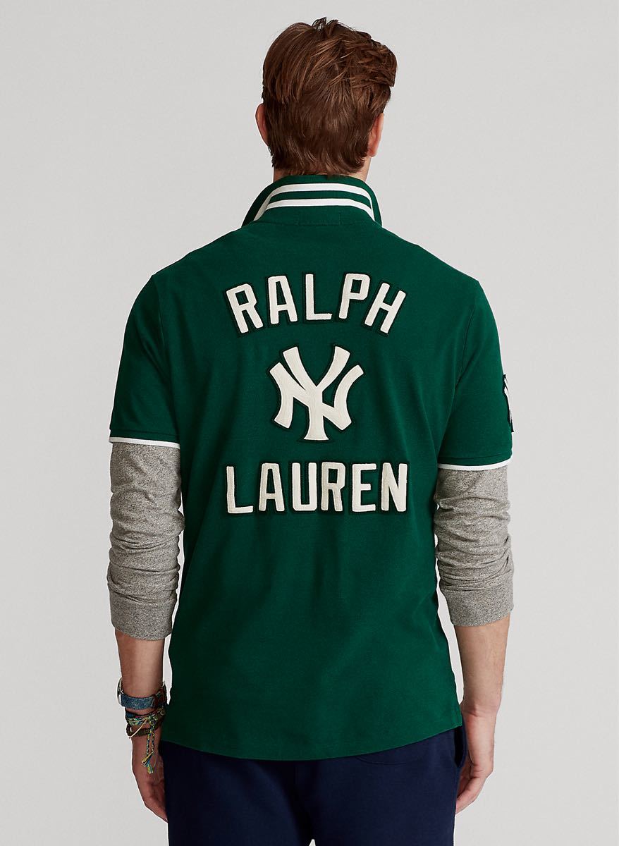 Ralph Lauren Yankees MLB Ralph Lauren yan Keith рубашка-поло зеленый L