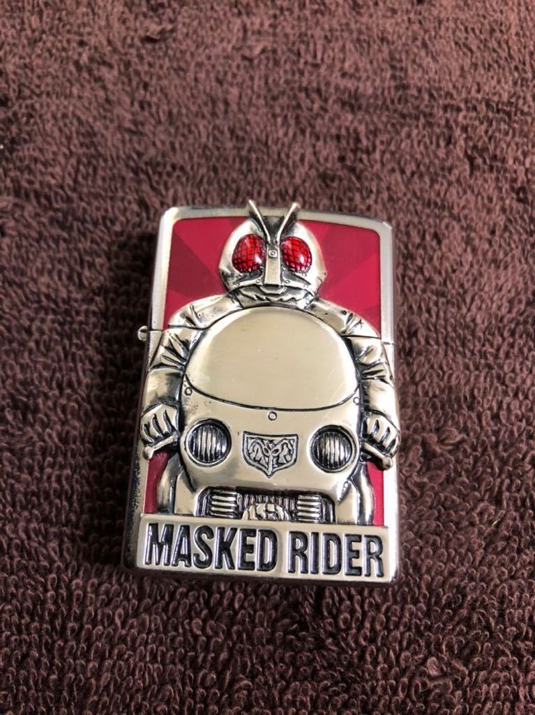 ZIPPO ジッポ ジッポー 仮面ライダー　サイクロン号　ZIPPO MASKED RIDER 2008年製　未使用品　希少品_画像1