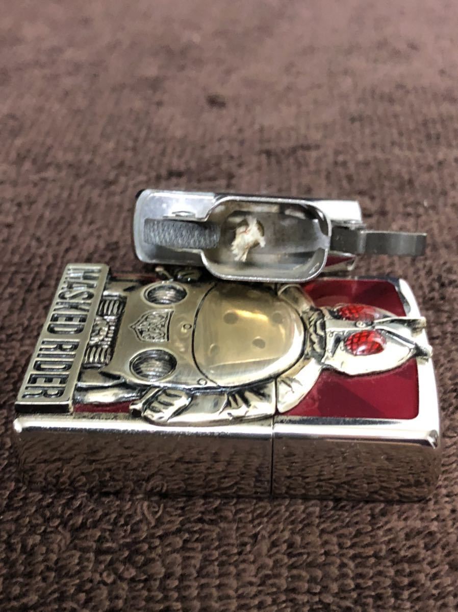 ZIPPO ジッポ ジッポー 仮面ライダー　サイクロン号　ZIPPO MASKED RIDER 2008年製　未使用品　希少品_画像5