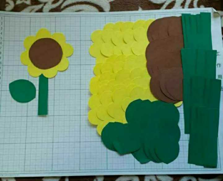 Paypayフリマ 55 送料無料 ひまわり 画用紙 向日葵作成キット製作セット夏花 Paypayフリマ 55 送料無料 ひまわり 画用紙 向日葵作成キット製作セット夏花