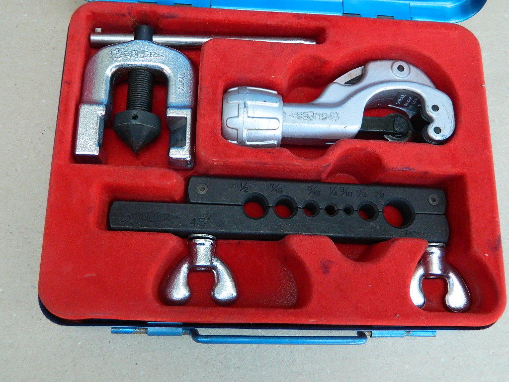 中古★ SUPER TOOL チュービングツールセット(スタンダードタイプ)インチ TSC-457W_画像6