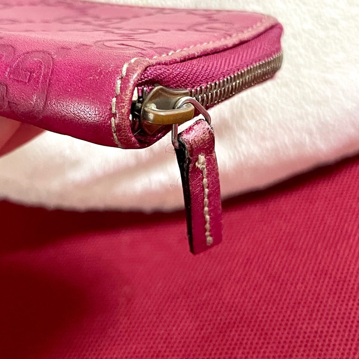 GUCCI グッチ◇シグネチャー◇コインケース◇小銭入れ◇ピンク www