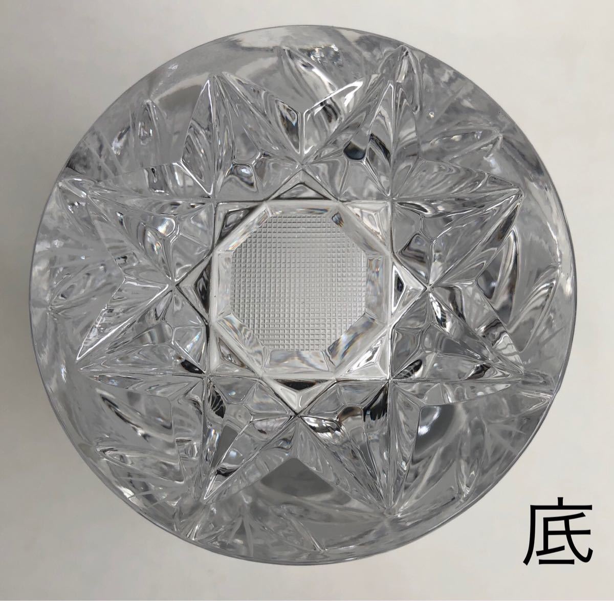 BOHEMIA ボヘミア クリスタルカットガラス フラワーベース 花瓶 BOHEMIA ボヘミア クリスタルカットガラス フラワーベース 花瓶