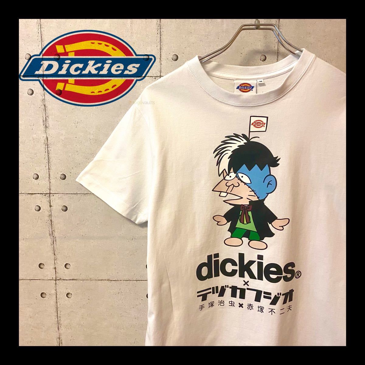 Paypayフリマ Dickies ブラックジャック ハタ坊 ビッグロゴ アニメtシャツ キャラクター コラボ Paypayフリマ Dickies ブラックジャック ハタ坊 ビッグロゴ アニメtシャツ キャラクター コラボ