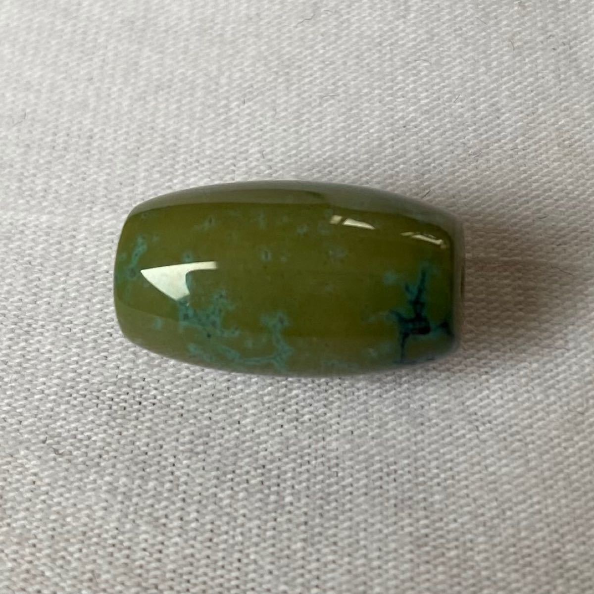 トルコ石　ターコイズ　緑松石　湖北省産　水晶の様な艶　最高級な艶