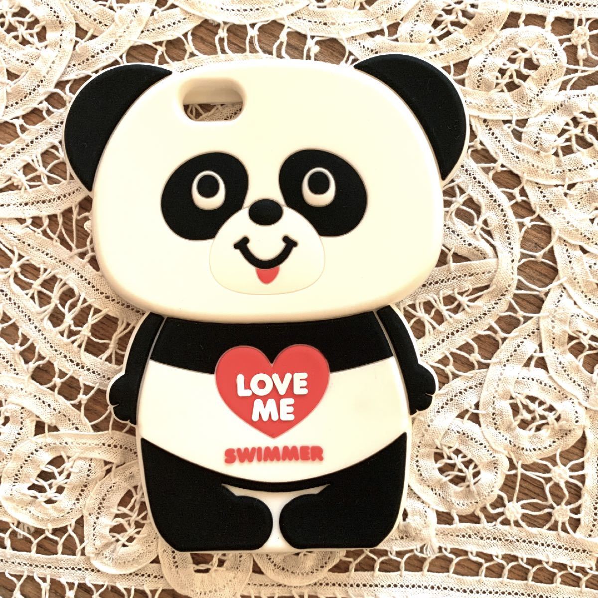 Paypayフリマ 美品 Iphone6sケース パンダ Swimmer スイマー スマホカバー Iphoneケース シリコン