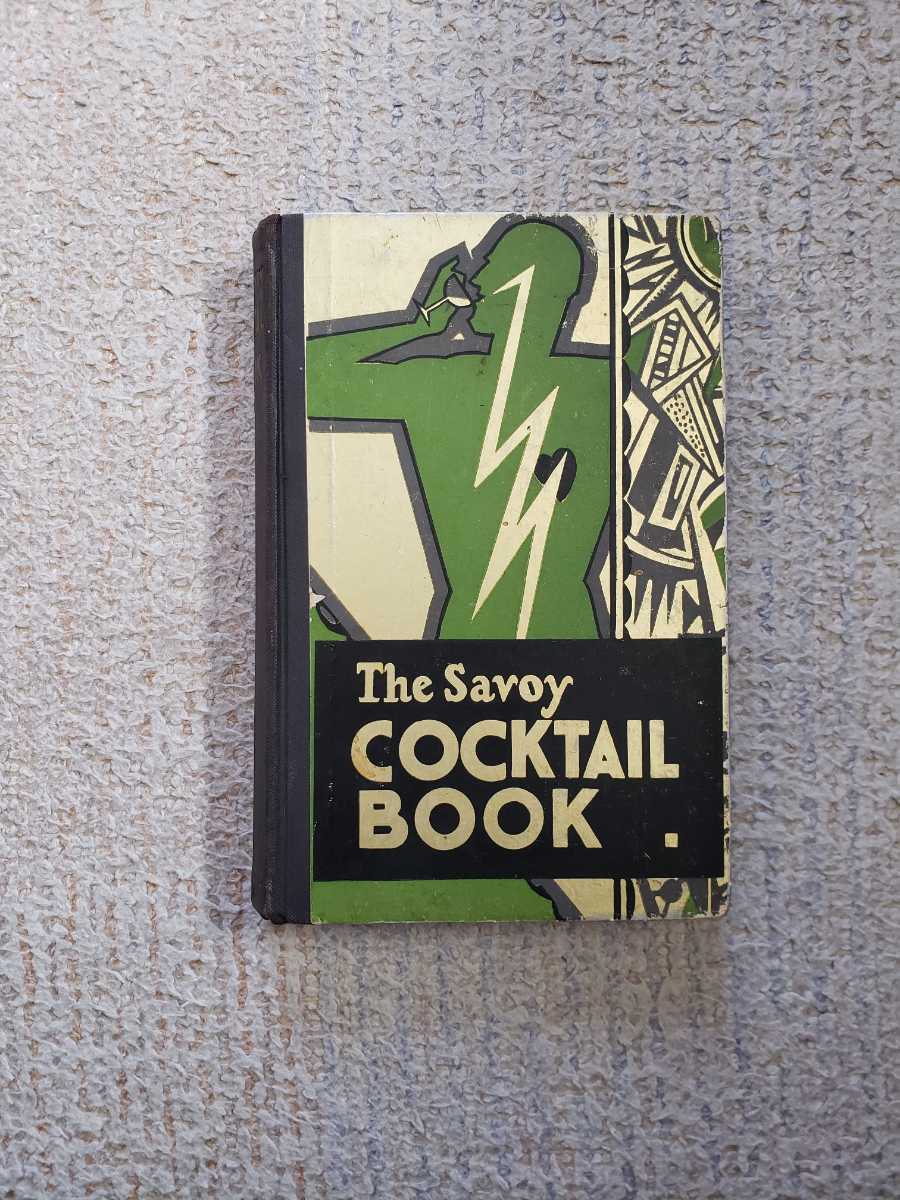 1930 year American the first version Harry *kladok[savoi* cocktail book ]