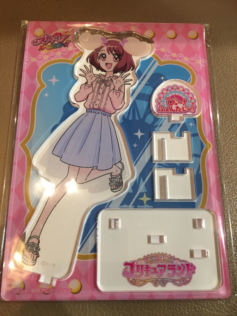 プリティストア プリキュアランド アクリルスタンド アクスタ 花寺のどか キュアグレース / 缶バッジ ステッカー ウエハース