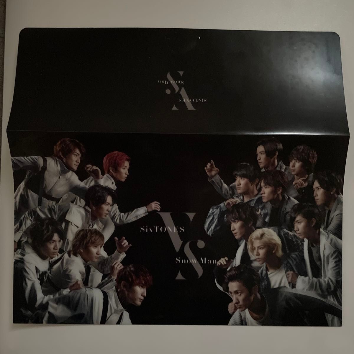 【ミニクリアファイル 1枚】Man VS SixTONES Debut! SixTONES vs Snow Man 2020 01 22 Debut クリアファイル｜Yahoo!フリマ