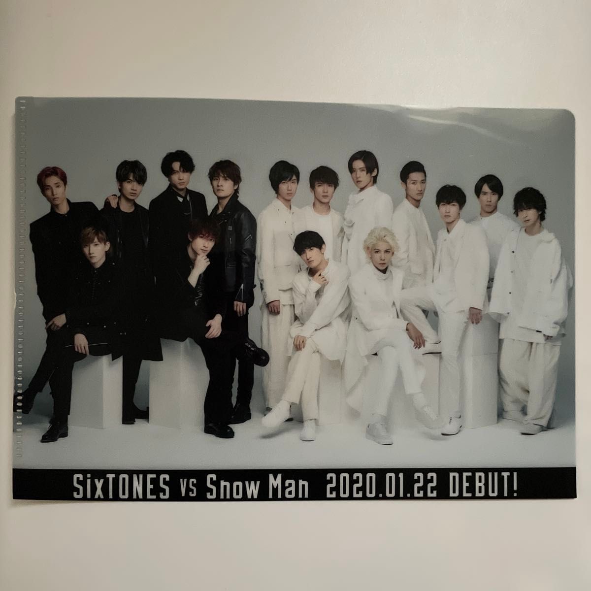 SixTONES vs Snow Man 2020 01 22 Debut クリアファイル｜Yahoo!フリマ
