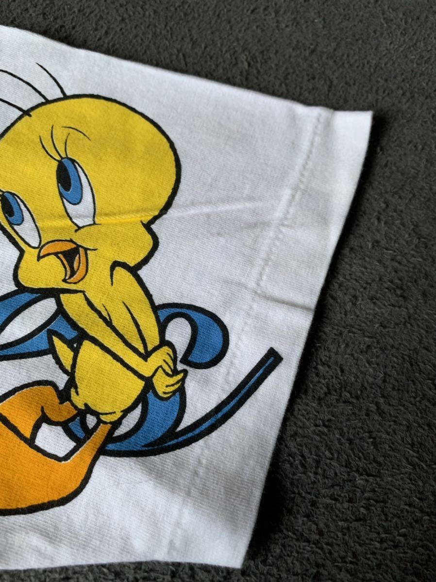 90s LOONEY TUNES ルーニーチューンズ ビンテージ Tシャツ vintage USA製 アメリカ製 warner disney 騙し絵 アメコミ_画像5