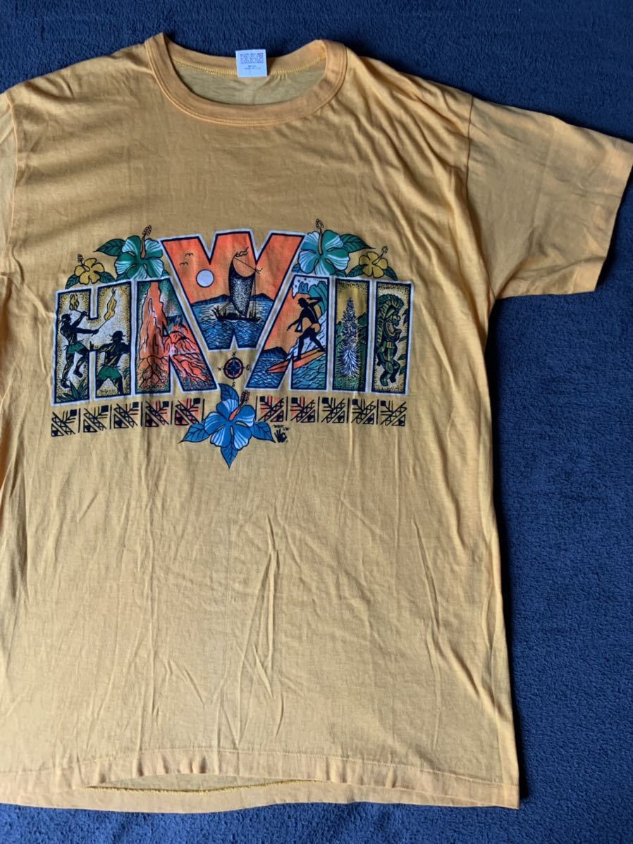 70s 80s hawaii ビンテージ Tシャツ vintage old surf ハワイ ステッドマン
